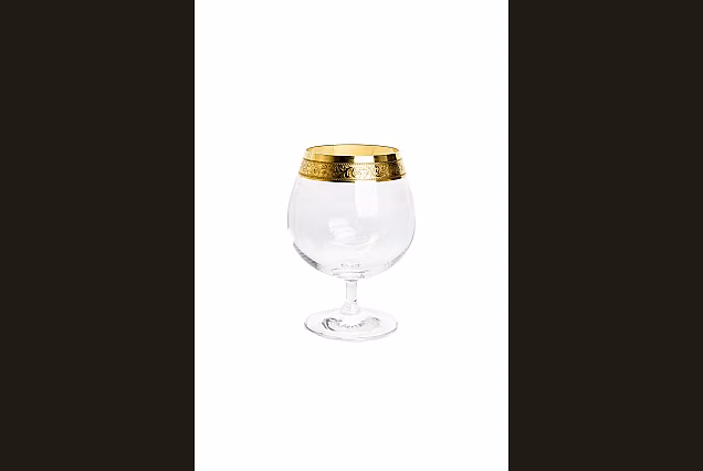Ambasador-AE-złocone kieliszki do koniaku 400ml