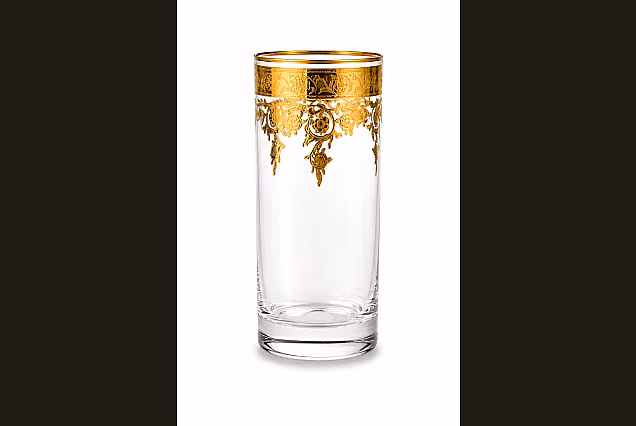 Elegancki zestaw szklanka wysoka 300ml Jesolo Gold-JGD