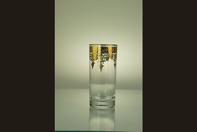 Elegancki zestaw szklanka wysoka 300ml Jesolo Gold-JGD