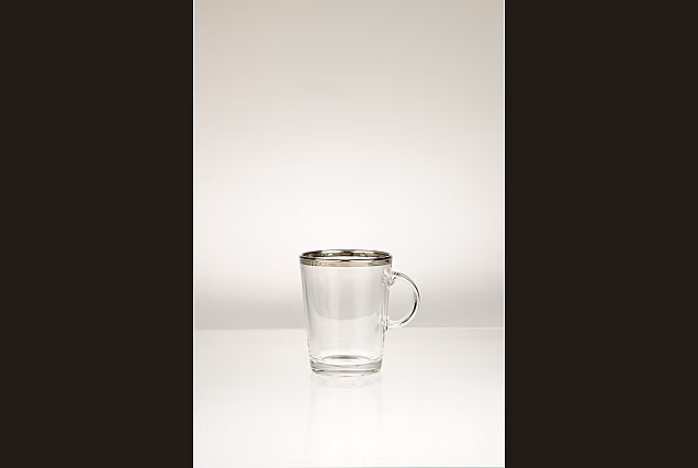 Faro Platinum-FPO-szklanka do herbaty z uchem 250ml