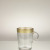 Evita Gold-EGF-szklanka do herbaty z uchem 250ml