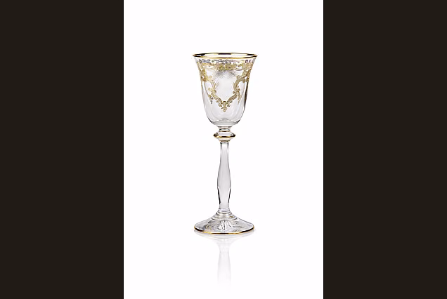 Złocone kieliszki do likieru 60ml Siena-SD