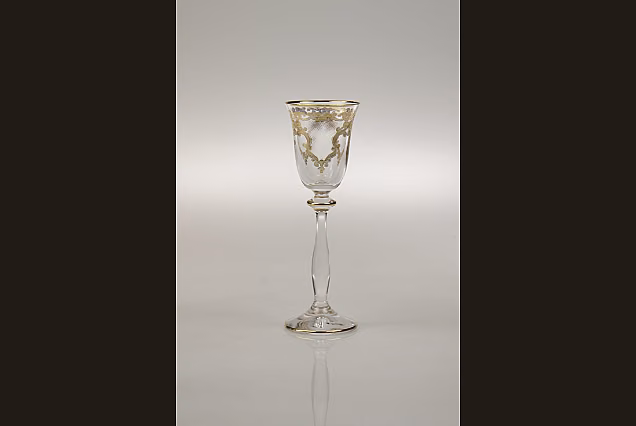 Złocone kieliszki do likieru 60ml Siena-SD