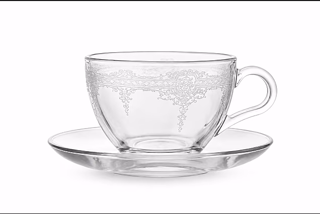 Filiżanki do cappuccino ze spodkiem 6szt Verona-VRM