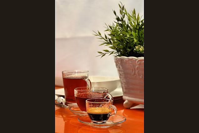 Szklanki do cappuccino ze spodkiem-zestaw 6szt Venezia