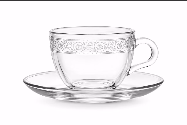 Filiżanki do espresso ze spodkiem-6szt Venezia