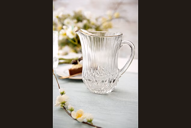 ADAGIO GOLD-ADGF-kryształowy dzbanek 1,5l