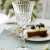 Eleganckie kieliszki do wody 280ml zdobione platyną ADAGIO PLATINUM-ADPB