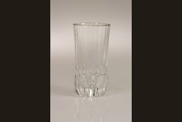Eleganckie szklanki do wody z platynowym rantem ADAGIO PLATINUM-ADPD