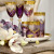 Purpurowe kieliszki do szampana Bejrut Violet -BBA