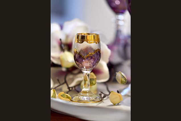 Kieliszki do wódki 35ml Bejrut Violet-BBE