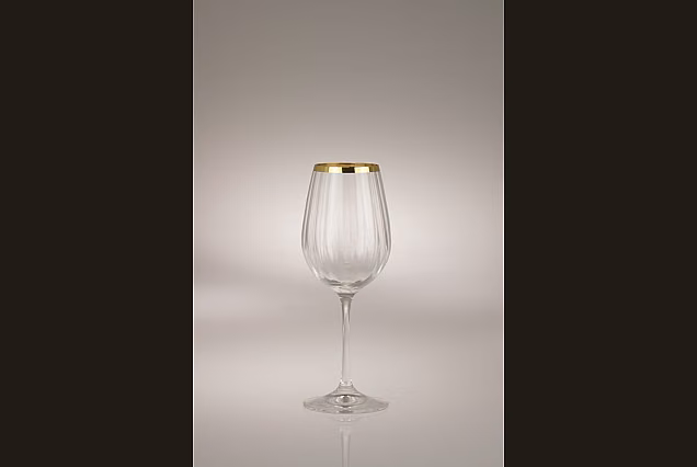 Faro Gold Optic-FGOC-kieliszki do wina 350ml