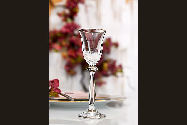 Eleganckie kieliszki do likieru platyna New York-NYDS