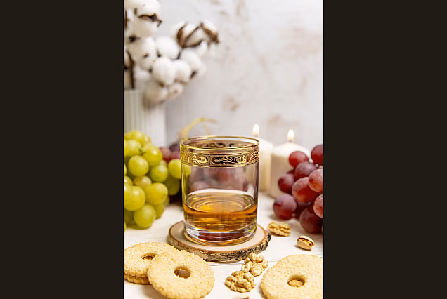 Zdobione złotem szklanki do whisky Diamant-DE